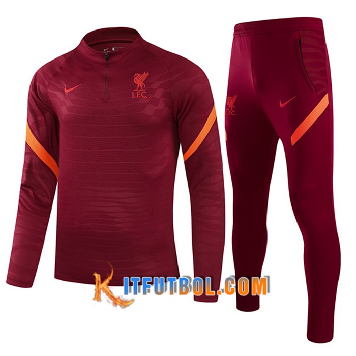 Chandal Equipos De Futbol FC Liverpool Niños Rojo 2021/2022