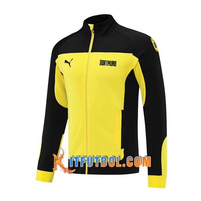 Chaquetas Futbol Dortmund Negro 2021/2022