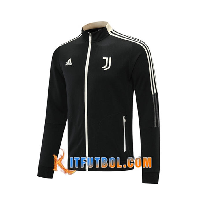 Chaqueta Con Capucha Juventus Negro 2021/2022