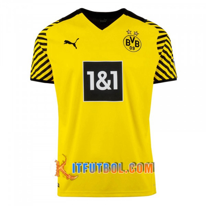 Camiseta Futbol Dortmund BVB Titular 2021/2022