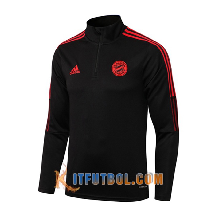 Sudadera De Entrenamiento Bayern Munich Negro 2021/2022