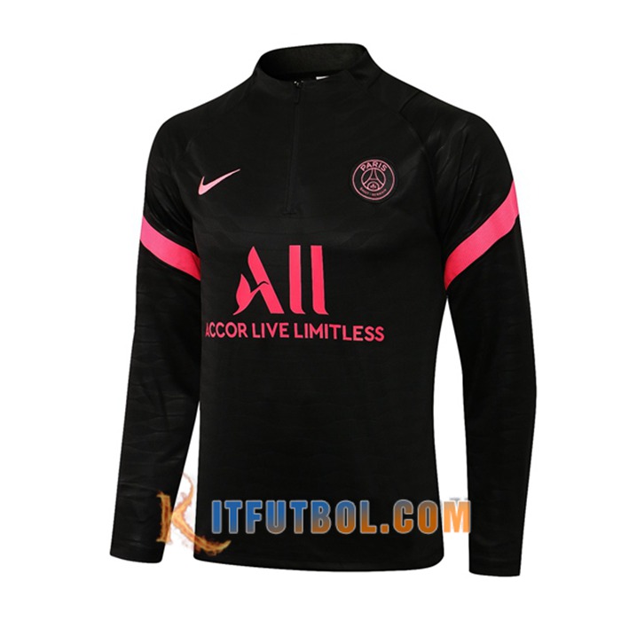 Sudadera De Entrenamiento PSG Negro 2021/2022
