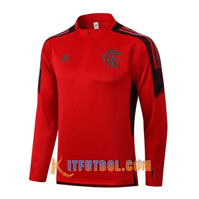 Sudadera De Entrenamiento Flamengo Rojo 2021/2022