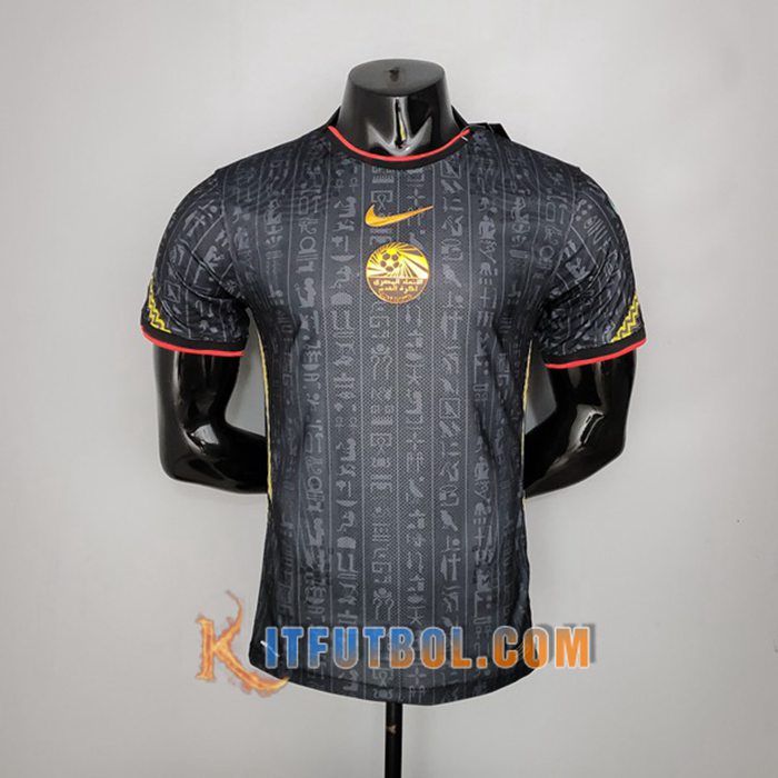 Camiseta Entrenamiento Argelia Player Version Negro 2021/2022