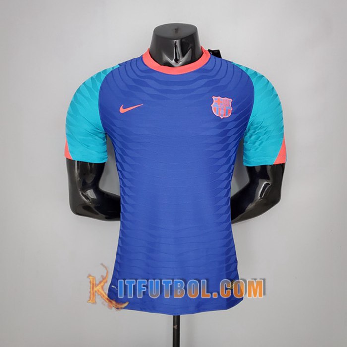 Camiseta Entrenamiento FC Barcelona Player Version Azul 2021/2022
