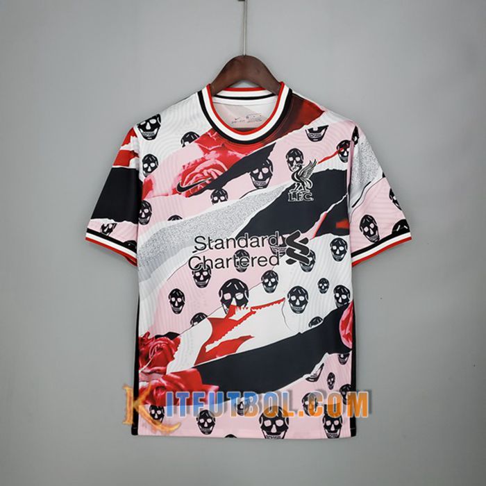 Camiseta Entrenamiento FC Barcelona Player Version Rojo/Azul 2021/2022