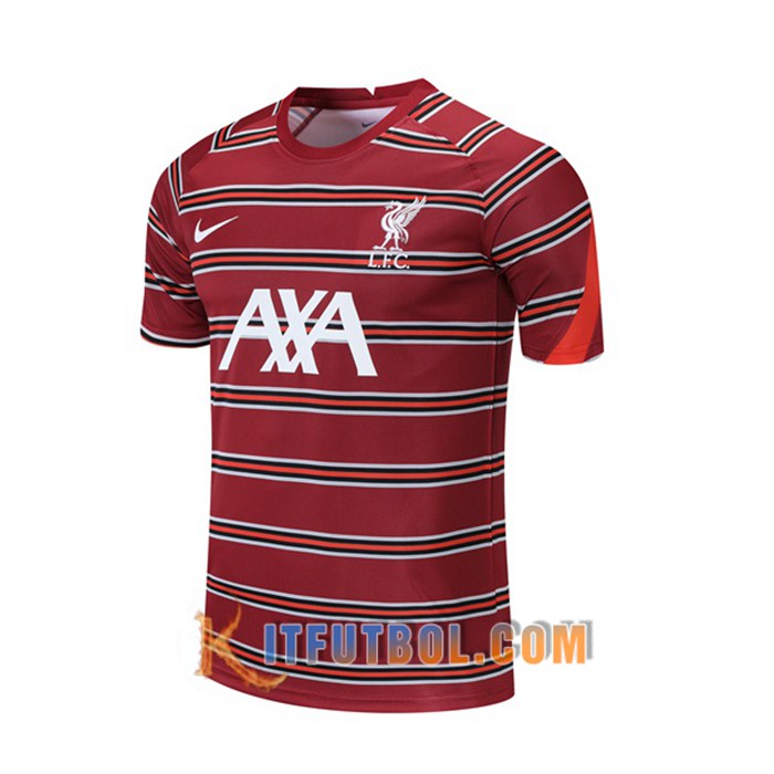 Camiseta Entrenamiento FC Liverpool Rojo 2021/2022