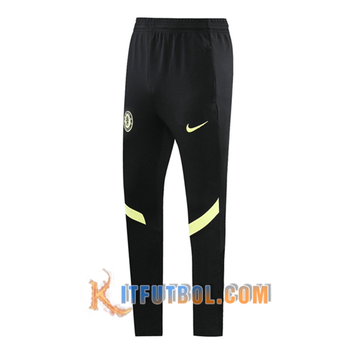Pantalon Entrenamiento FC Chelsea Negro 2021/2022 -1