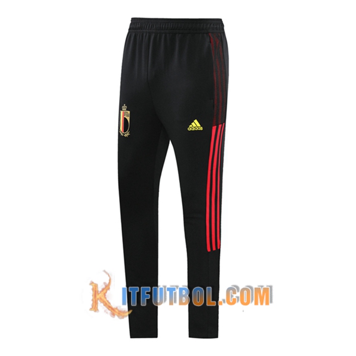 Pantalon Entrenamiento Bélgica Negro 2021/2022