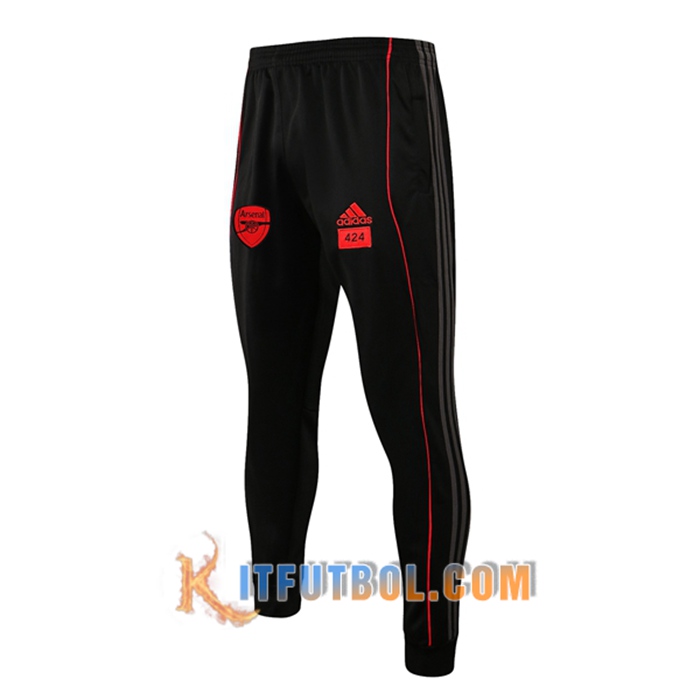Pantalon Entrenamiento FC Arsenal Negro 2021/2022
