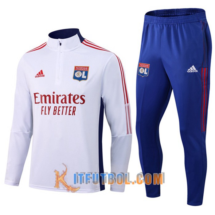 Chandal Equipos De Futbol Loyn OL Blanca 2021/2022