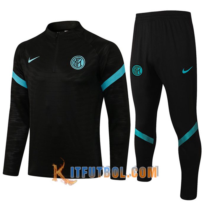 Chandal Equipos De Futbol Inter Milan Negro 2021/2022