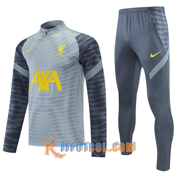 Chandal Equipos De Futbol FC Liverpool Gris 2021/2022