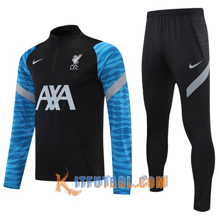 Chandal Equipos De Futbol FC Liverpool Azul/Negro 2021/2022