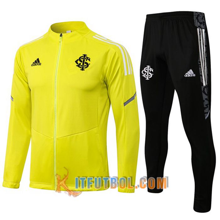 Chaqueta Con Capucha Chandal Brasil Amarillo 2021/2022