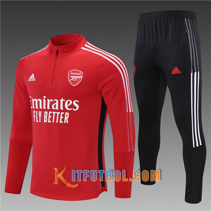 Chandal Equipos De Futbol Arsenal Niños Rojo 2021/2022 -1