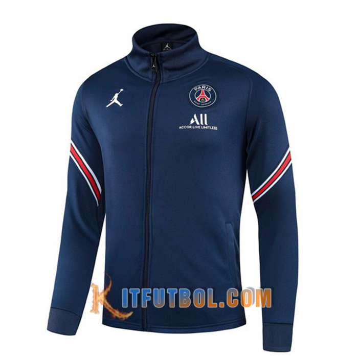 Chaquetas Futbol PSG Azul Marino 2021/2022