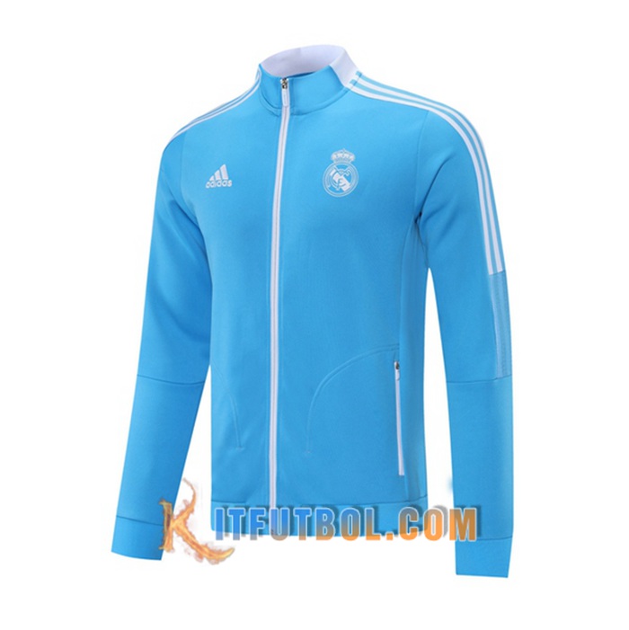 Chaquetas Futbol Real Madrid Azul 2021/2022
