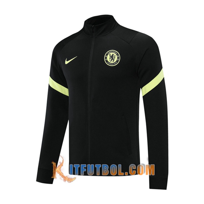 Chaquetas Futbol FC Chelsea Negro 2021/2022