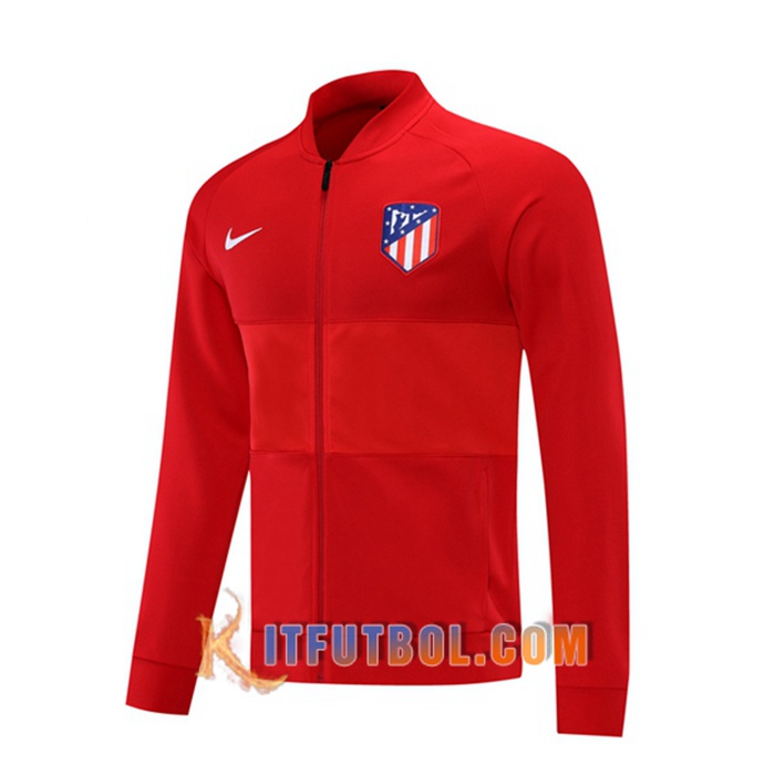Chaquetas Futbol Atletico Madrid Rojo 2021/2022