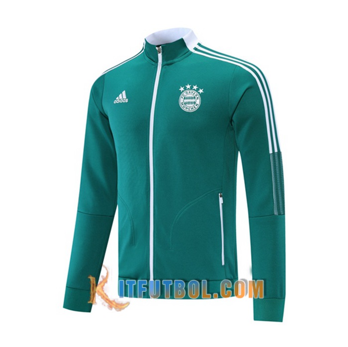 Chaquetas Futbol Bayern Munich Verde 2021/2022