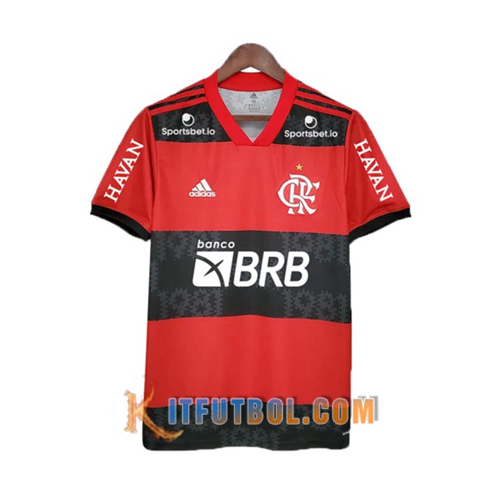 Camiseta Futbol Flamengo Titular All Sponsor 2021/2022