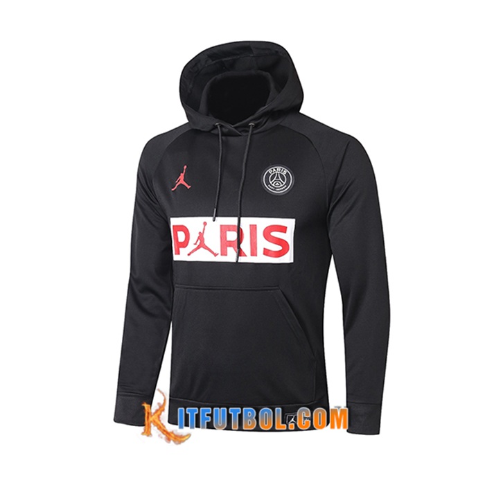 Sudadera De Entrenamiento Jordan PSG Negro 2021/2022 -3