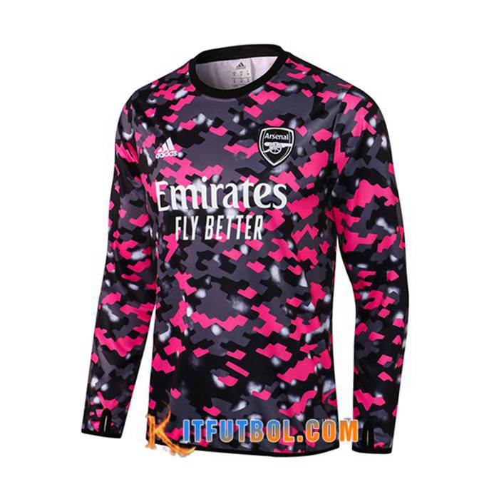 Sudadera De Entrenamiento FC Arsenal Gris/Rosa 2021/2022