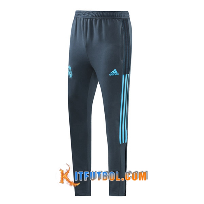 Pantalon Entrenamiento Real Madrid Azul 2021/2022 -4
