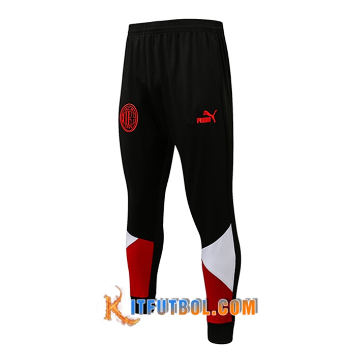 Pantalon Entrenamiento AC Milan Negro 2021/2022