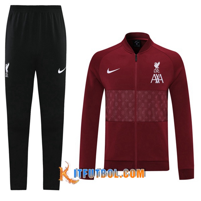 Chandal Equipos De Futbol - Chaqueta FC Liverpool Rojo 2021/2022 -1