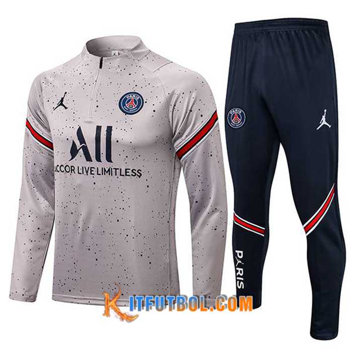 Chandal Equipos De Futbol Jordan PSG Gris 2021/2022 -1