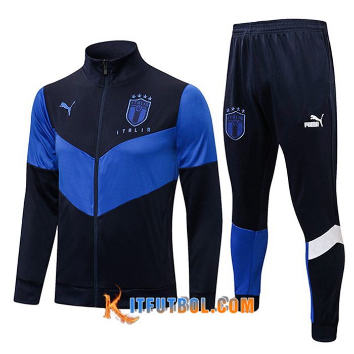 Chandal Equipos De Futbol - Chaqueta Italia Negro 2021/2022
