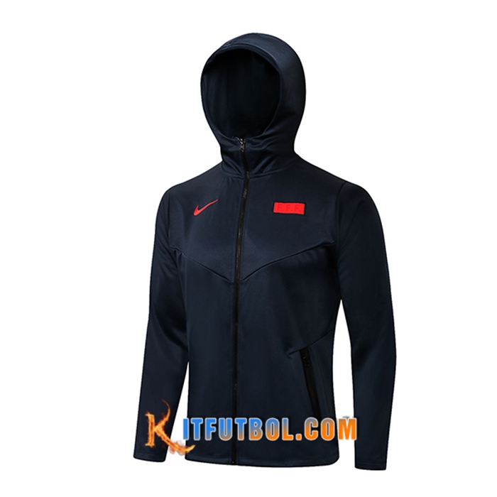 Chaquetas Futbol Francia Rojo/Negro 2021/2022