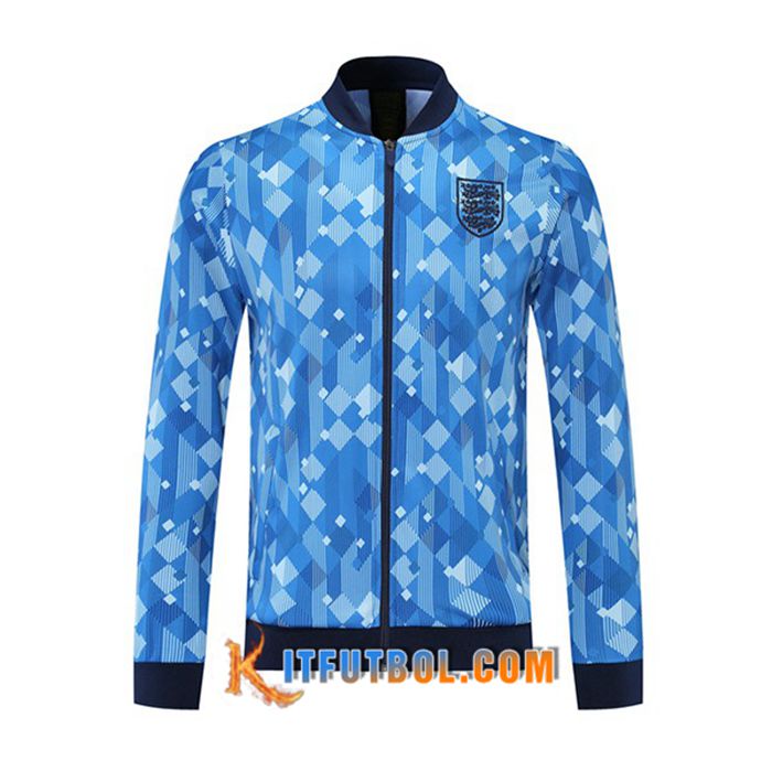 Chaquetas Futbol Inglaterra Azul 2021/2022