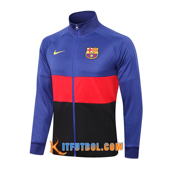 Chaquetas Futbol FC Barcelona Azul/Rojo/Negro 2021/2022