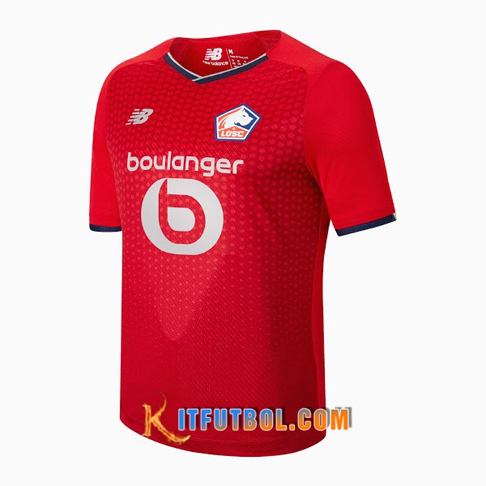 Camiseta Futbol Lille OSC Titular 2021/2022