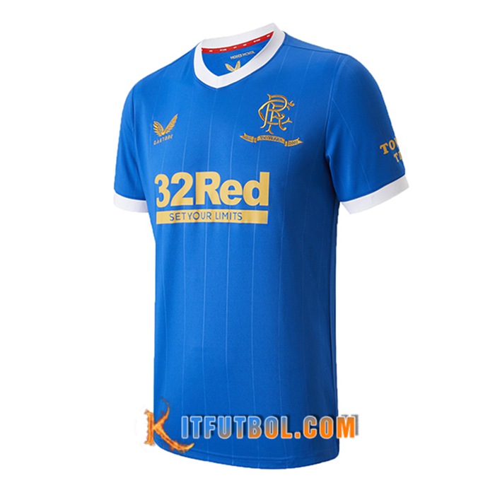 Camiseta Futbol Rangers FC Titular 2021/2022