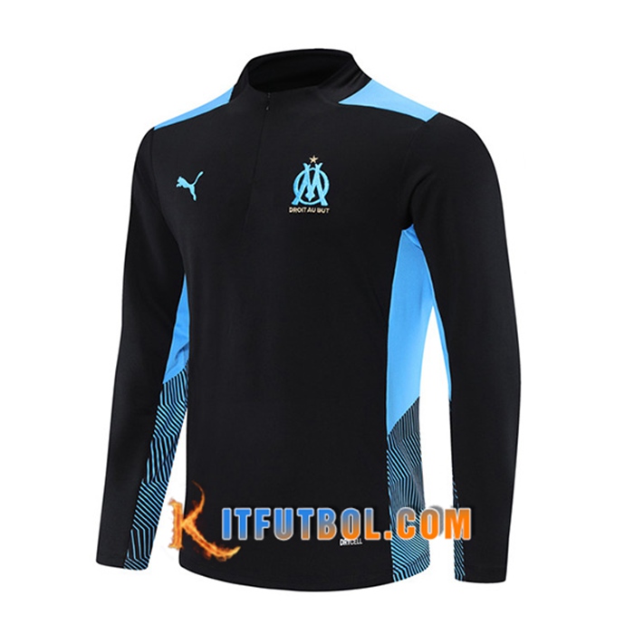 Sudadera De Entrenamiento Marsella OM Negro 2021/2022