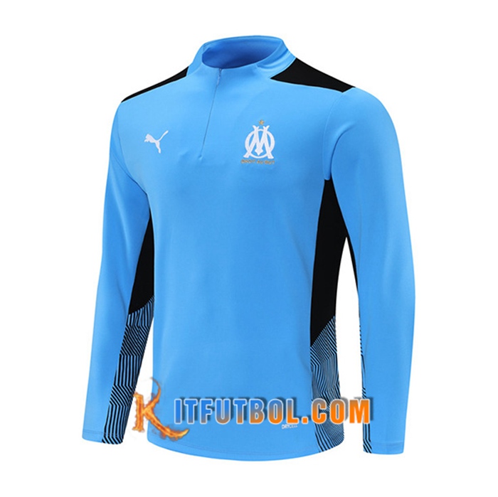 Sudadera De Entrenamiento Marsella OM Azul 2021/2022