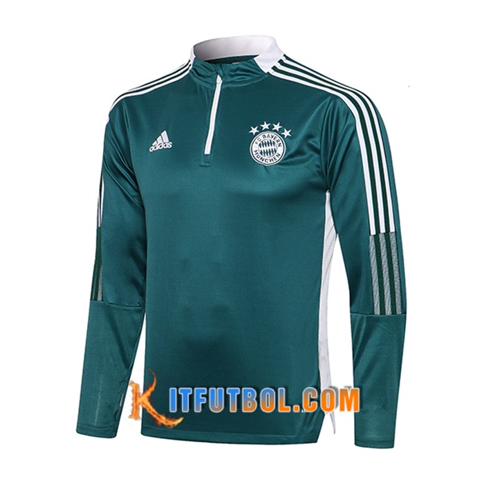 Sudadera De Entrenamiento Bayern Munich Verde 2021/2022