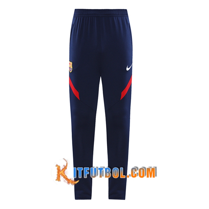 Pantalon Entrenamiento FC Barcelona Negro/Rojo 2021/2022