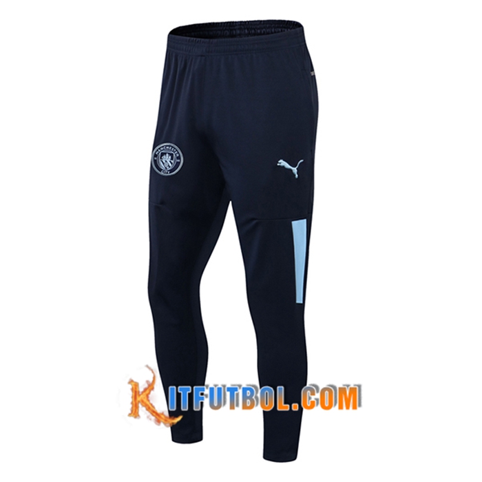 Pantalon Entrenamiento Manchester City Blanca 2021/2022