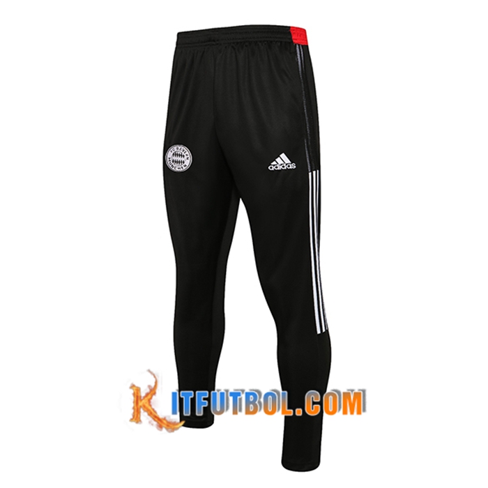 Pantalon Entrenamiento Bayern Munich Negro 2021/2022 -4
