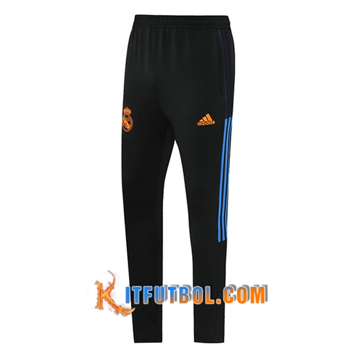 Pantalon Entrenamiento Real Madrid Negro/Azul 2021/2022