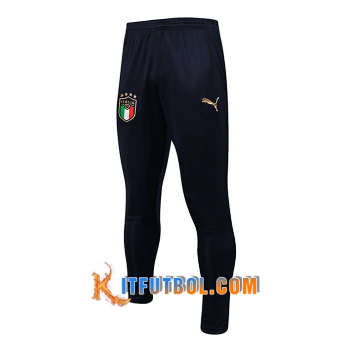 Pantalon Entrenamiento Italia Negro 2021/2022
