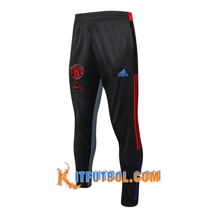 Pantalon Entrenamiento Manchester United Gris oscuro 2021/2022