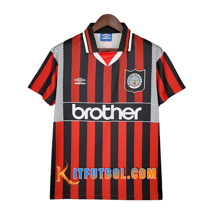 Camiseta Futbol Manchester City Retro Alternativo 1994/1996