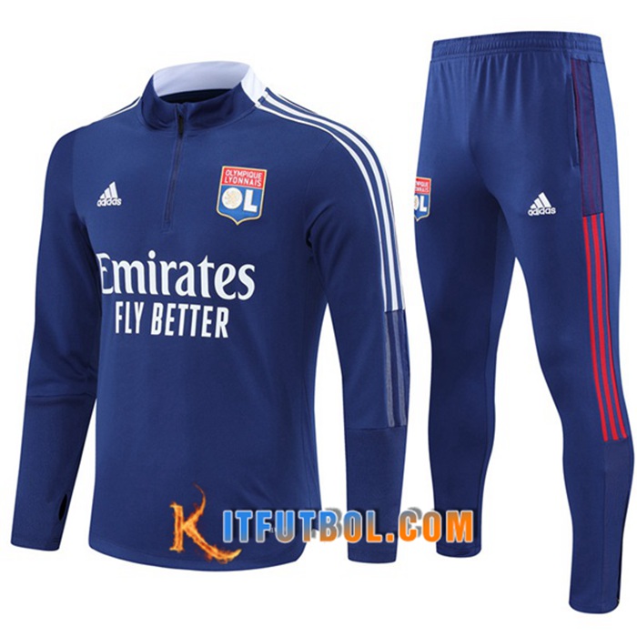 Chandal Equipos De Futbol Lyon OL Azul 2021/2022