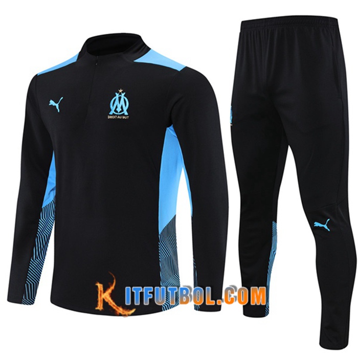 Chandal Equipos De Futbol Marsella OM Negro 2021/2022